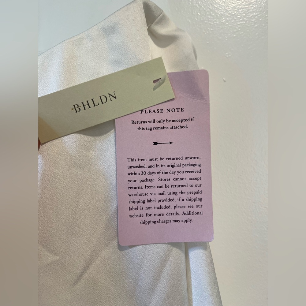 BHLDN Kelli Strapless Tulip Hem Dress, Women’s US 4 - Picture 5 of 8